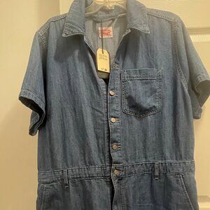 Levi's Heritage womens Denim romper / Size: XXL / New